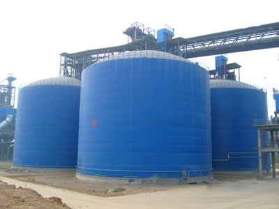 松北水泥钢板库改造