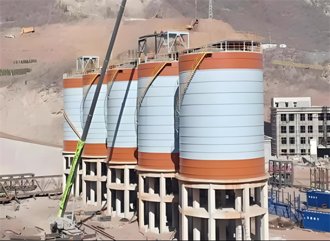 松北高架钢板仓